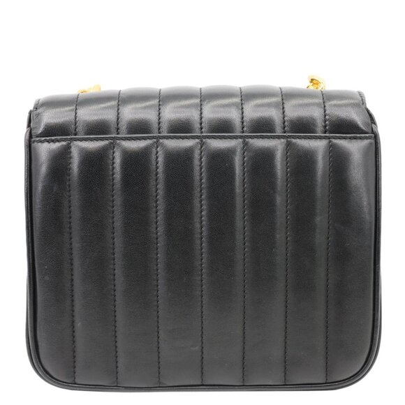 Yves Saint Laurent  Vicky Medium Vertical Quilted Leather Chain Crossbody Bag - Picture 4 of 14